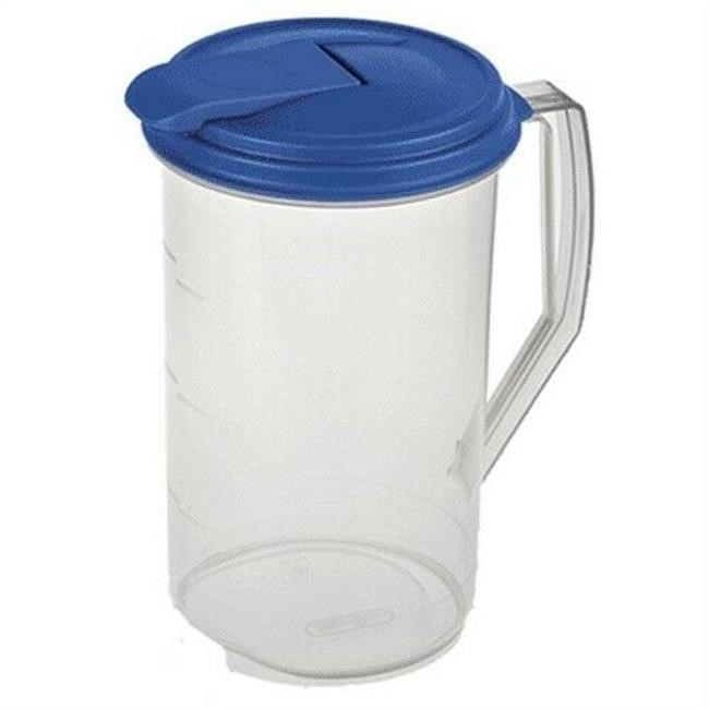 PITCHER-POPnPOUR-CLEAR/TEAL-2 Qt