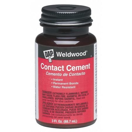 DAP CONTACT CEMENT-3 oz BOTTLE
