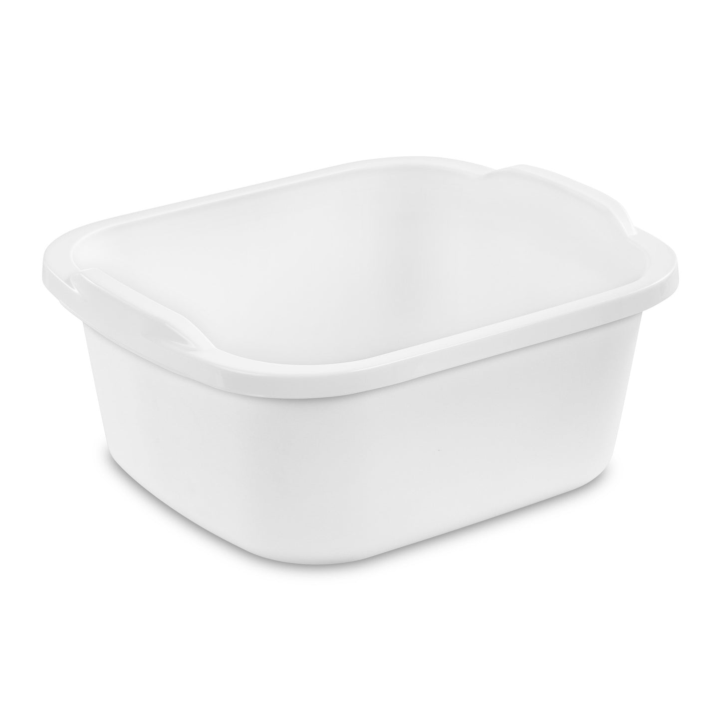 DISHPAN-RECT-12qt-WHITE