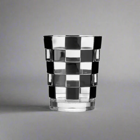 Acrylic Black Checkered