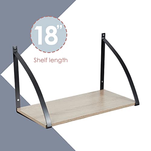 18" Wall Hanging Shelf 4