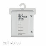 Frost- Ribbed Design -8G PEVA Textured Liner,12 Metal Grommets, 3 Magnets