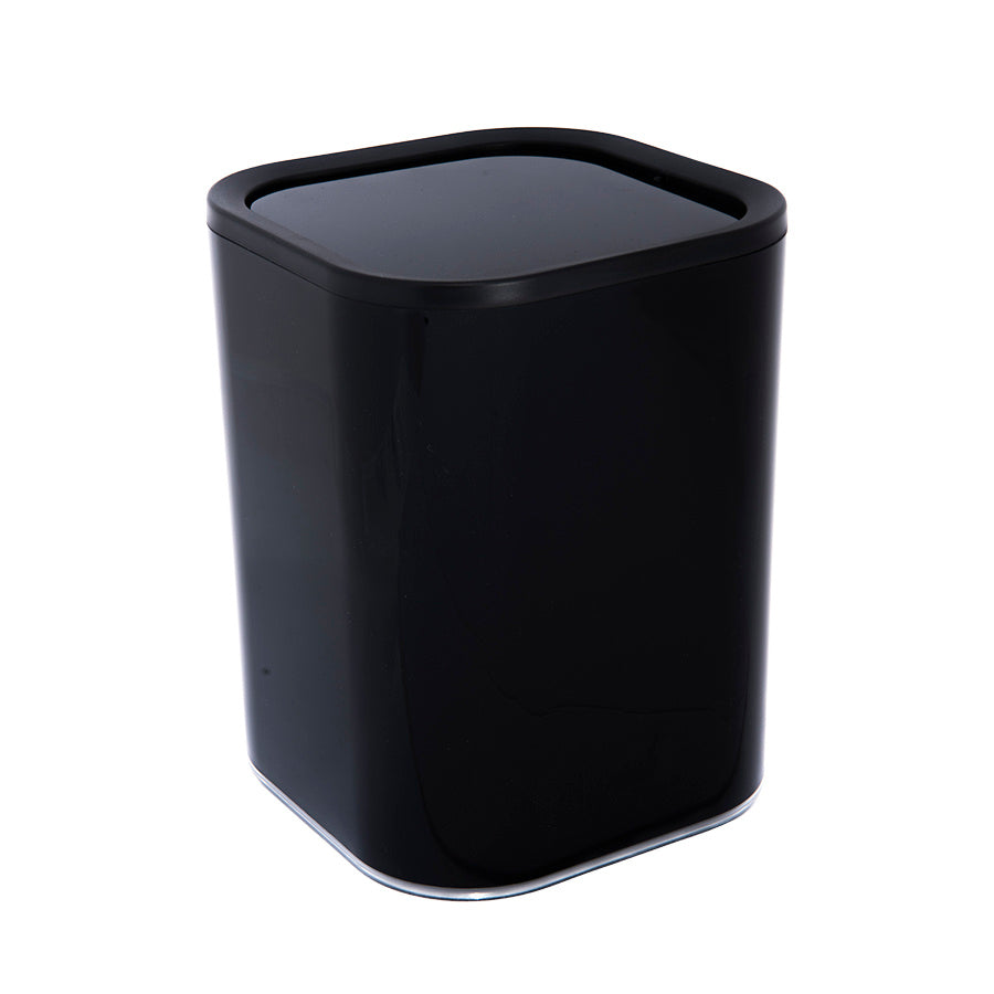 8L ACRYLIC SQUARE WASTE BIN