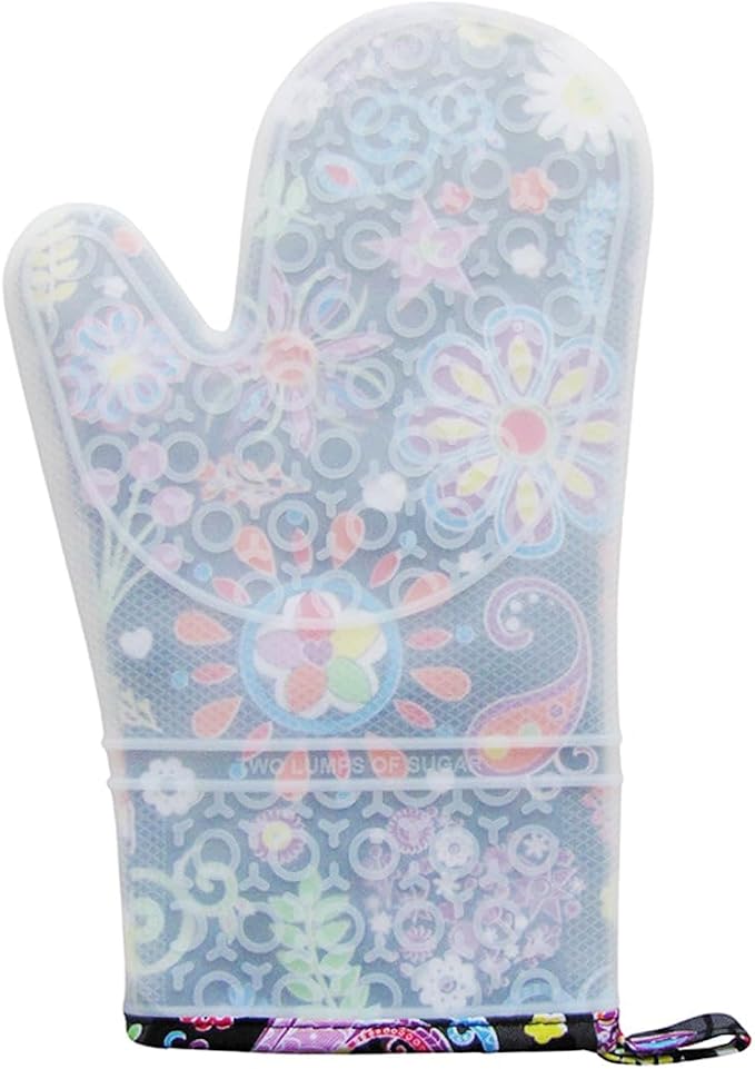 Silli Mitt Silicone Oven Mitt Pop Floral