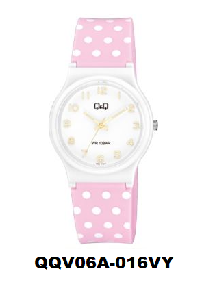 Pink with polka dots Watch