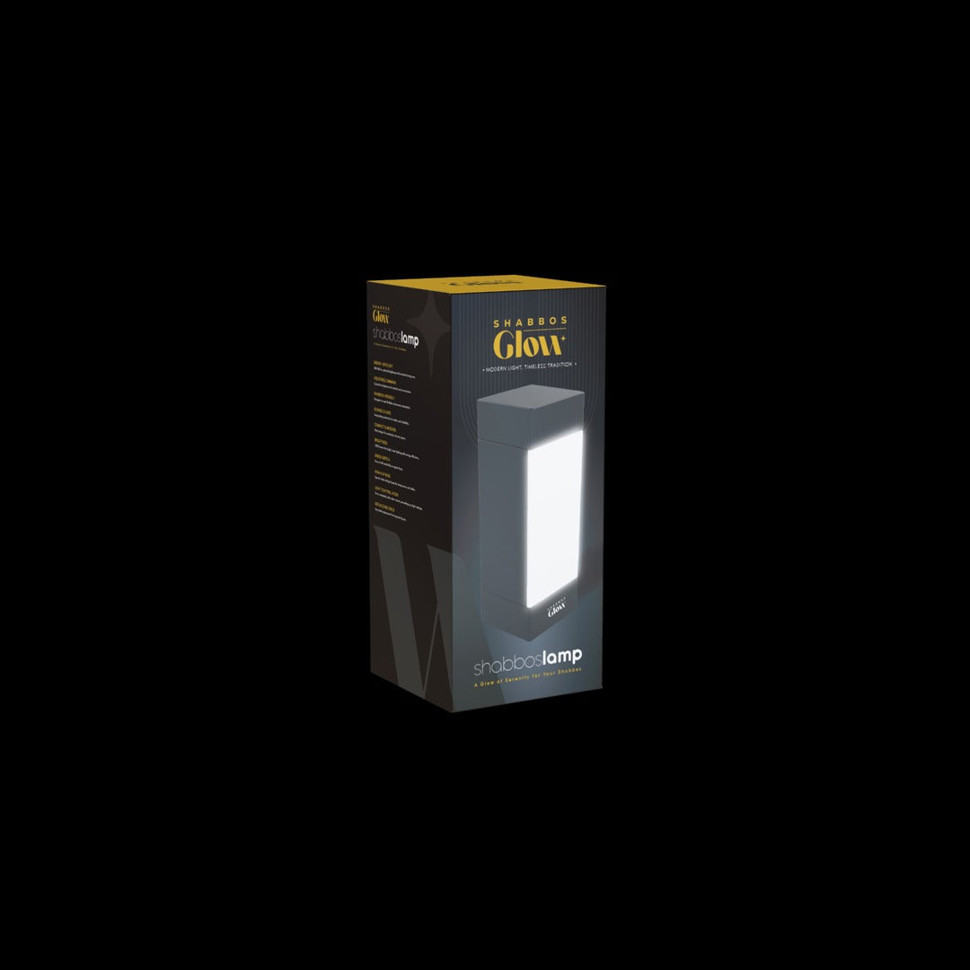 Shabbas Glow Shabbas Lamp Black