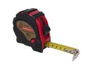 1" X 25'/7.5M RUBBER GRIP POWER TAPE MEASURE WITH