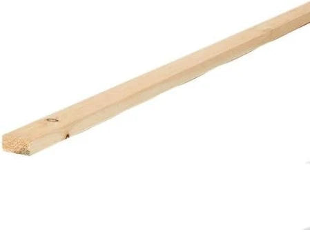 1 in x 2 in - Wood Beam for Construction and DIY Projects — Premium Lumber for Framing and Trim
