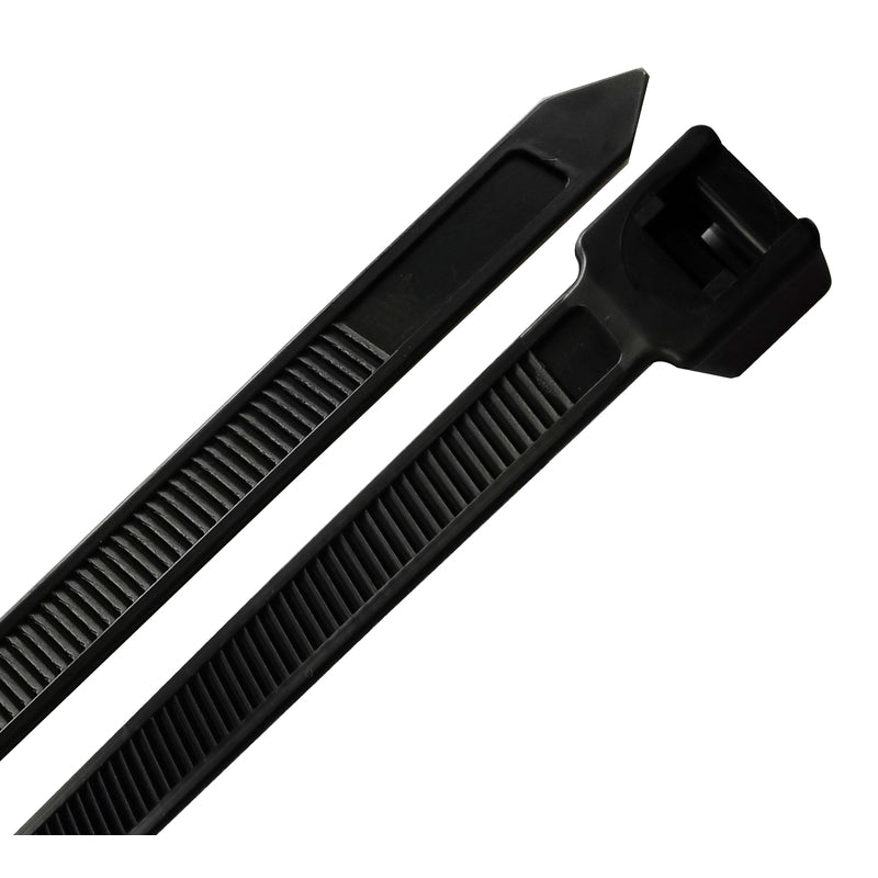 Steel Grip 36 in. L Black Cable Tie 10 PK.