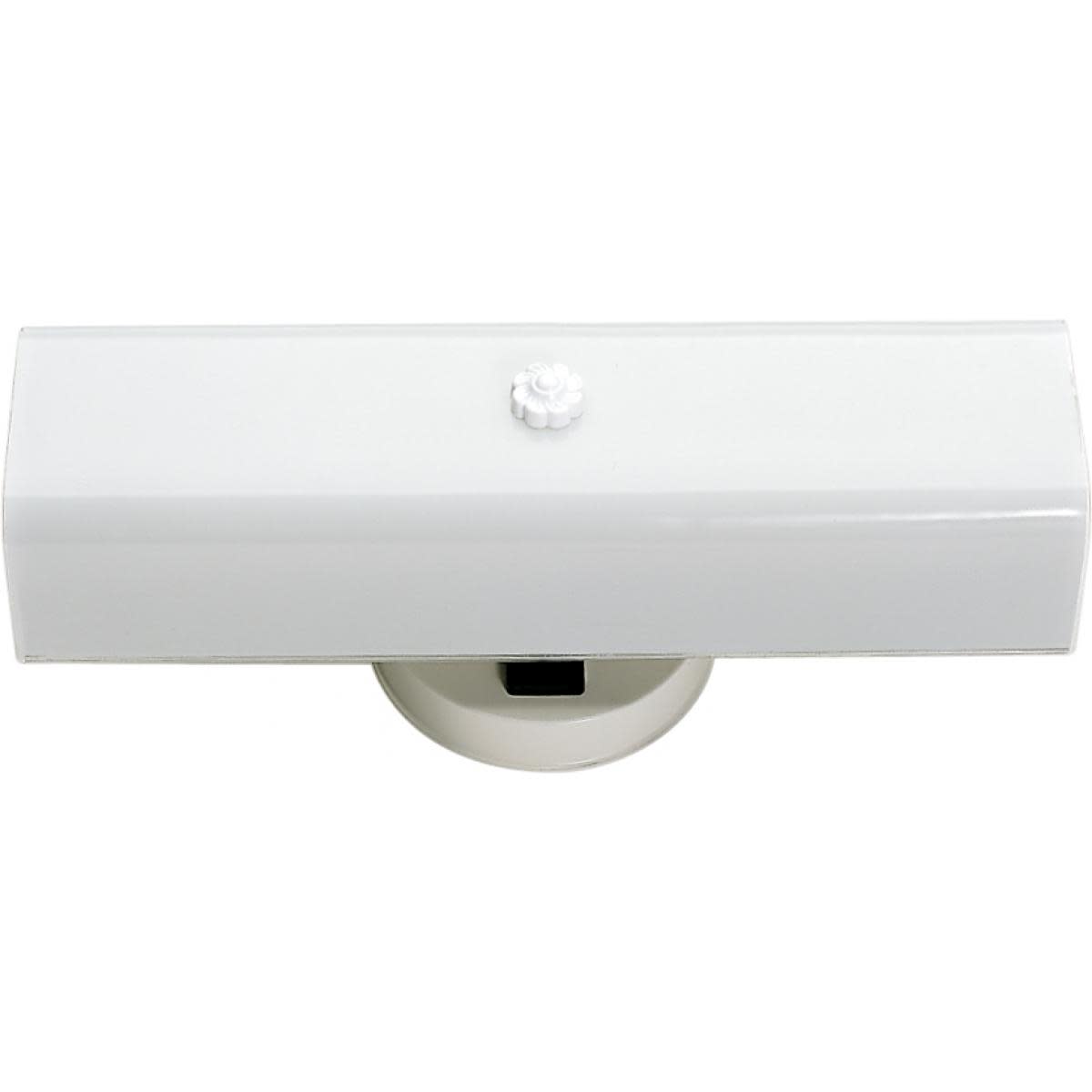 2 Light - 14" - Vanity - with White "U" Channel Gl