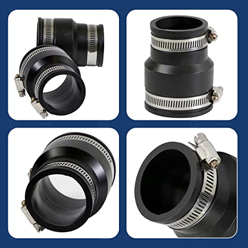 2" X 1-1/2" Rubber Coupling