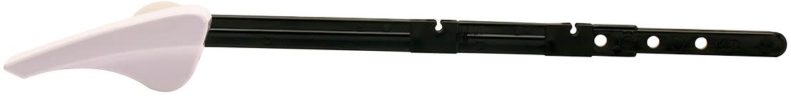 LEVER FLUSH SURE FIT WHT