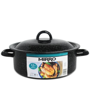 4.5 Qt Enamal Dutch Oven Pot Black