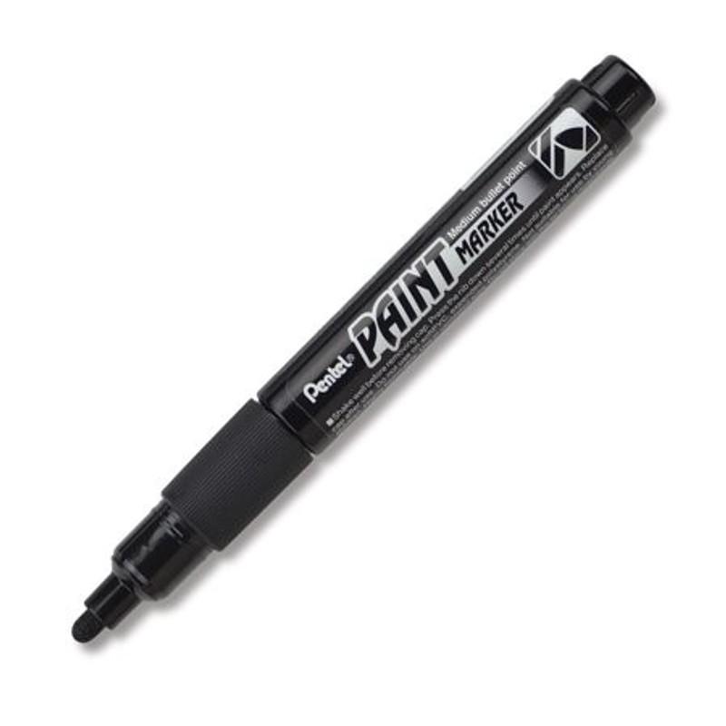 Pentel Paint Marker Black Med