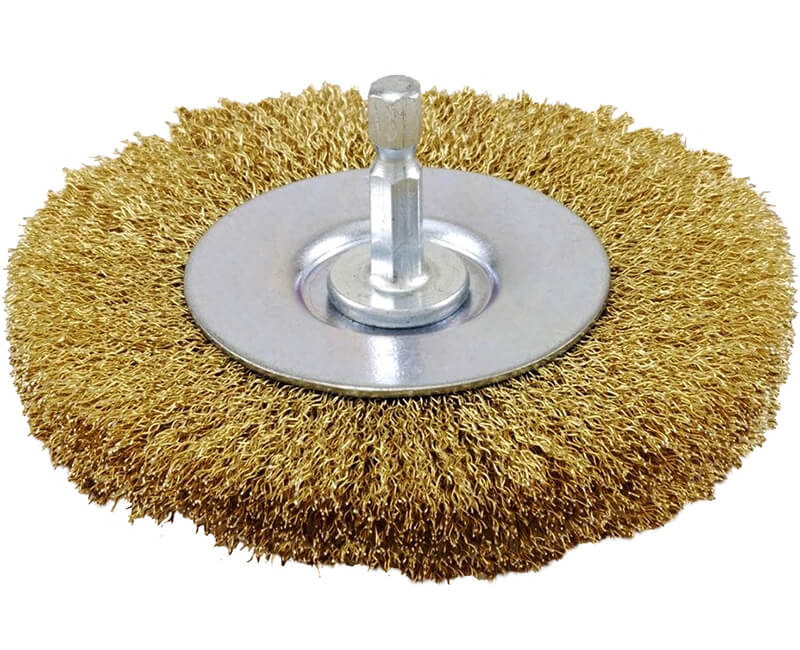 4" Flat Wire Brush - Coarse 1