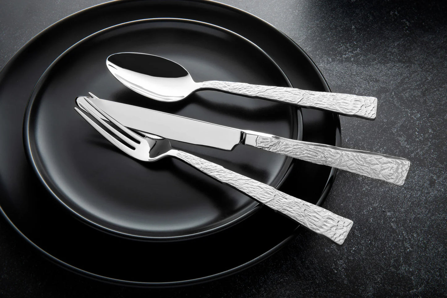 20 Pc. Flatware Set Shale Mirror