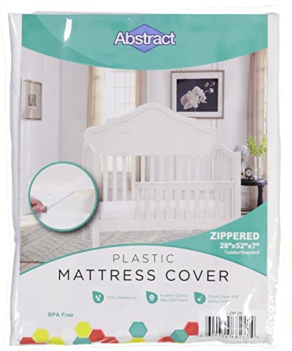 Abstract Plastic Mattress Crib Cover 28'' X 52'' X 7''
