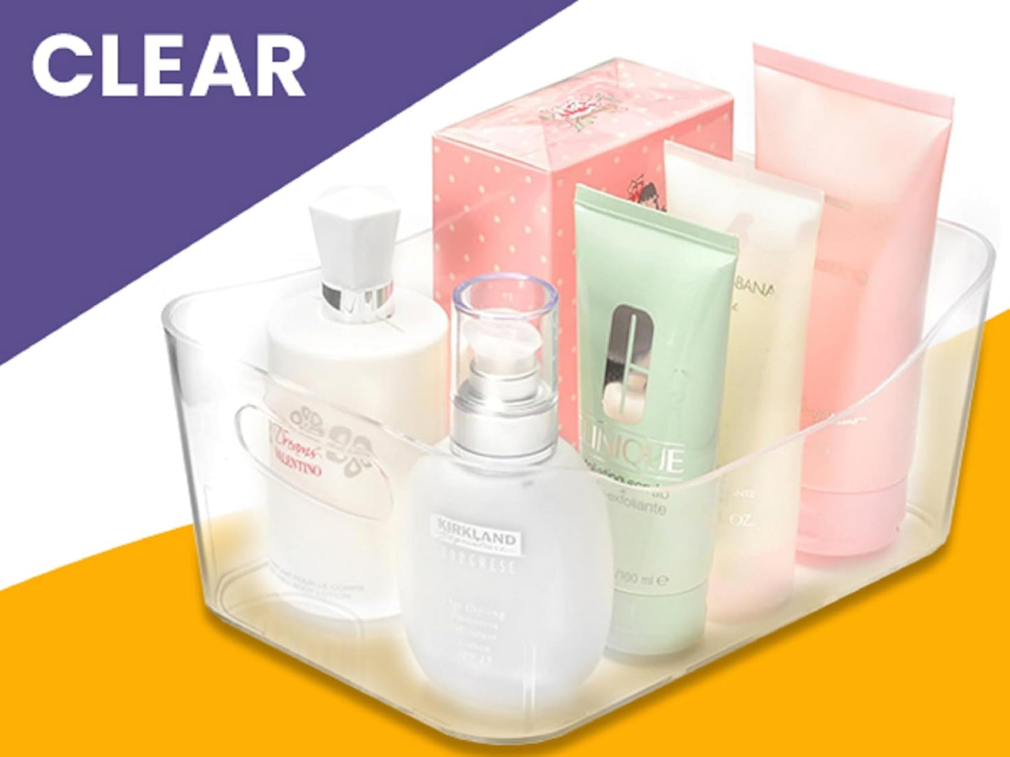 Acrylic Storage Bin 13 X9 X 5 10