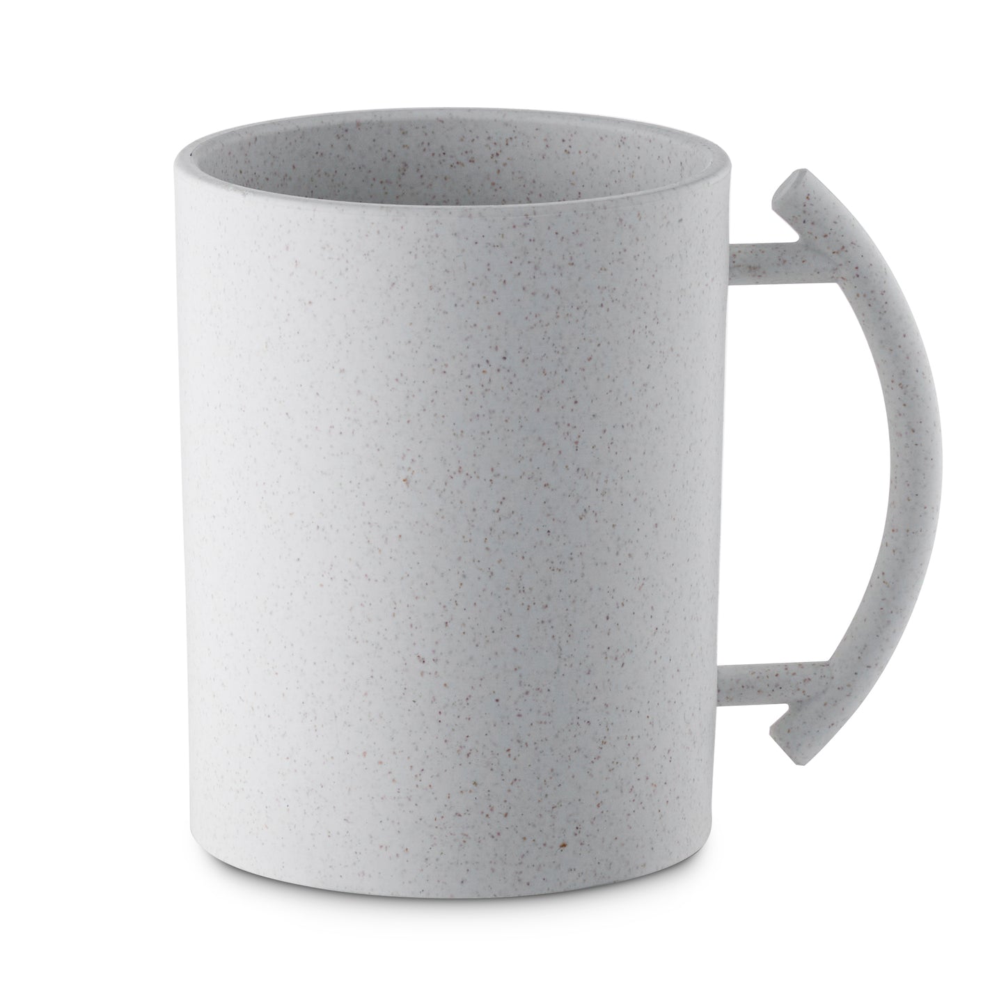 Acrylic Washing Cup White with white hanldes