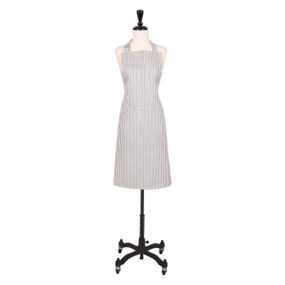 Apron Grey Stripe
