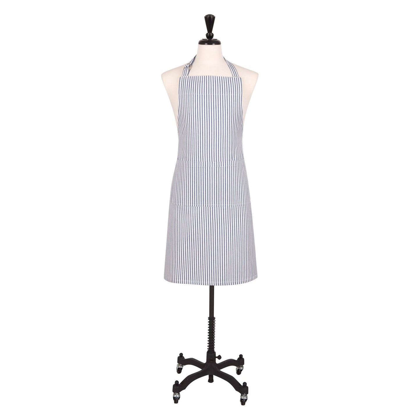 Apron Navy Stripe