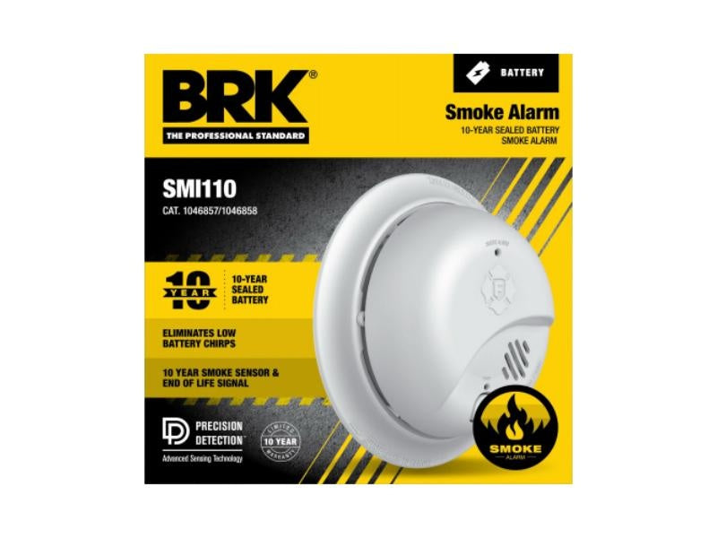 BRK First Alert Smoke Alarm 10 Yr