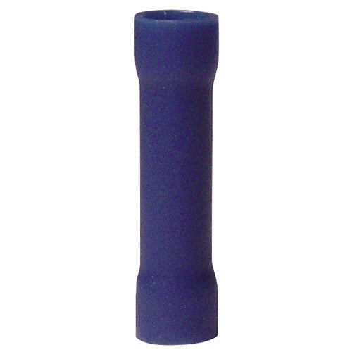 BUTT SPLICE #16-#14 AWG BLUE 21PCS/CLAM