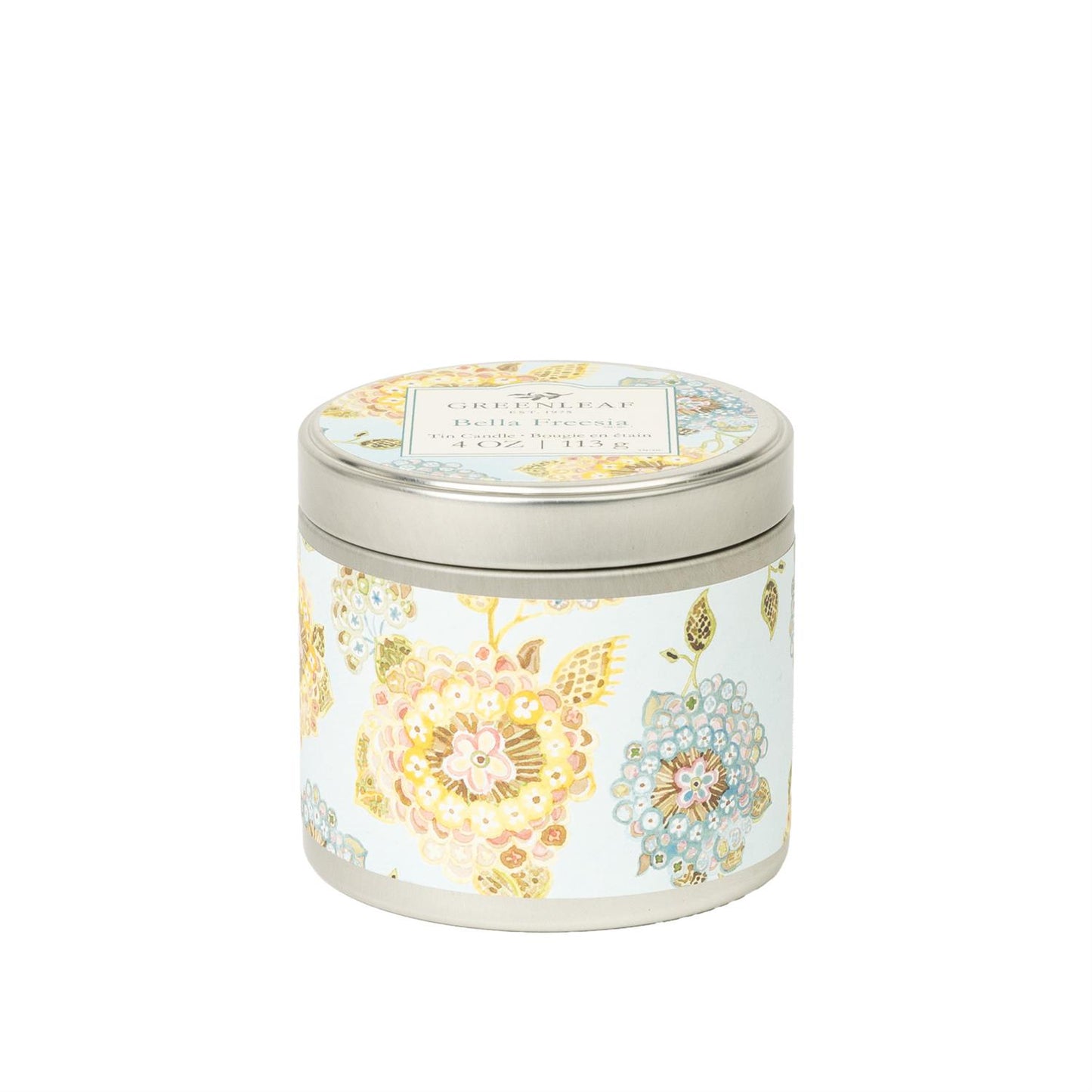 Bella Freesia Tin Candle