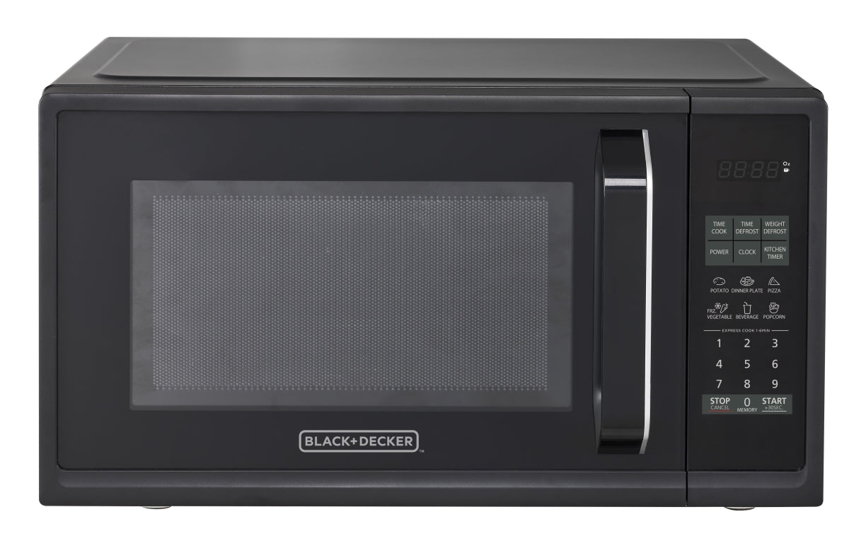 Black & Decker .9 Microwave Black