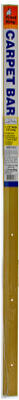 CARPET BAR-FLUTED ALUMINUM 1 3/8"X 36" GOLD FINISH