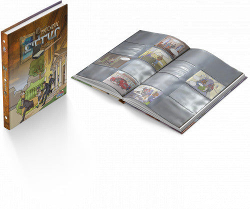 Chanukah book album for Playing cards - Yiddish