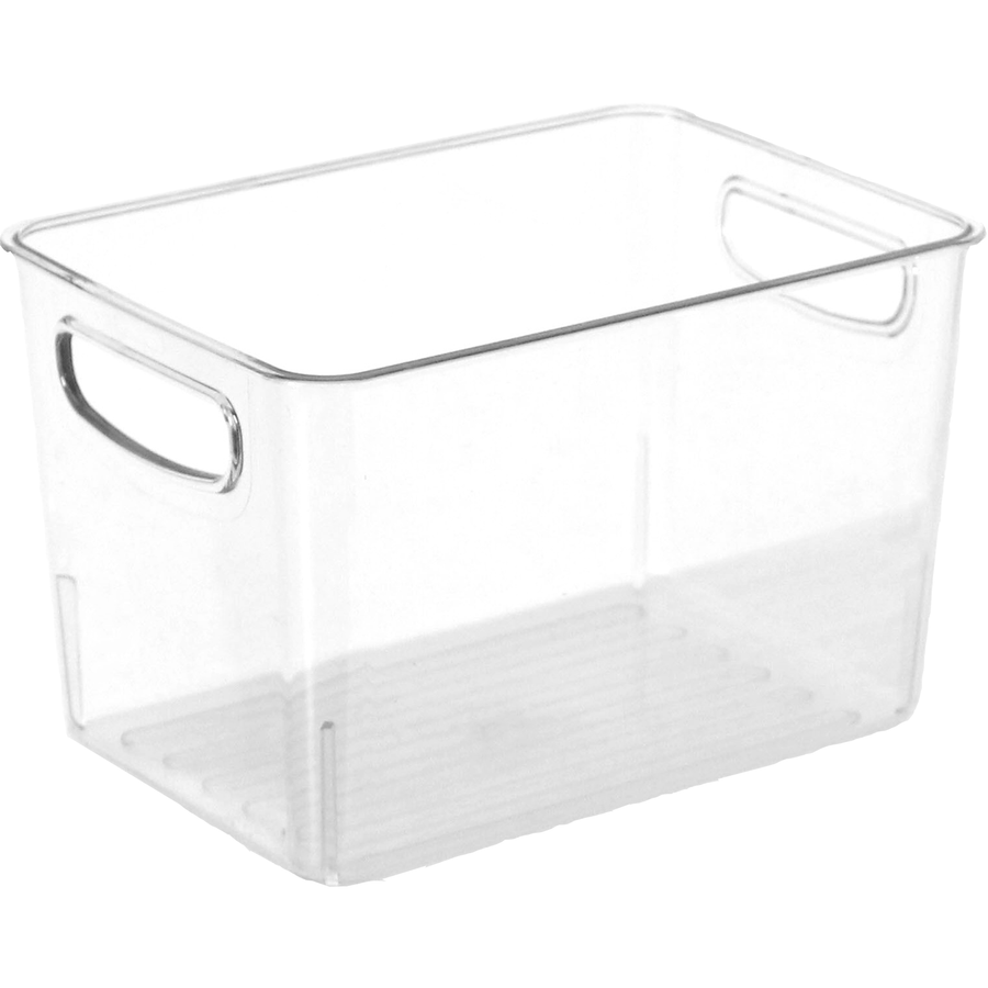 Clear Storage Bin 8'' L X 5'' W X 5'' H