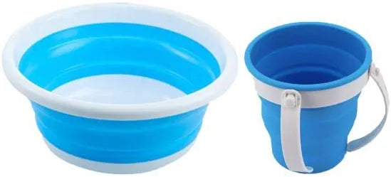Collapsible Negel Vasser Set lue 1