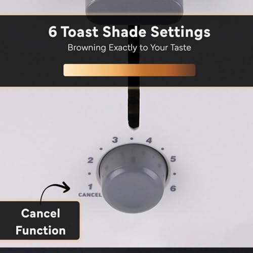 Courant 2 Slice Toaster Cool Touch White 5