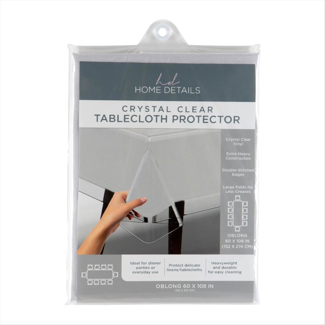 Crystal Clear Table Cloth 60 X 108 1