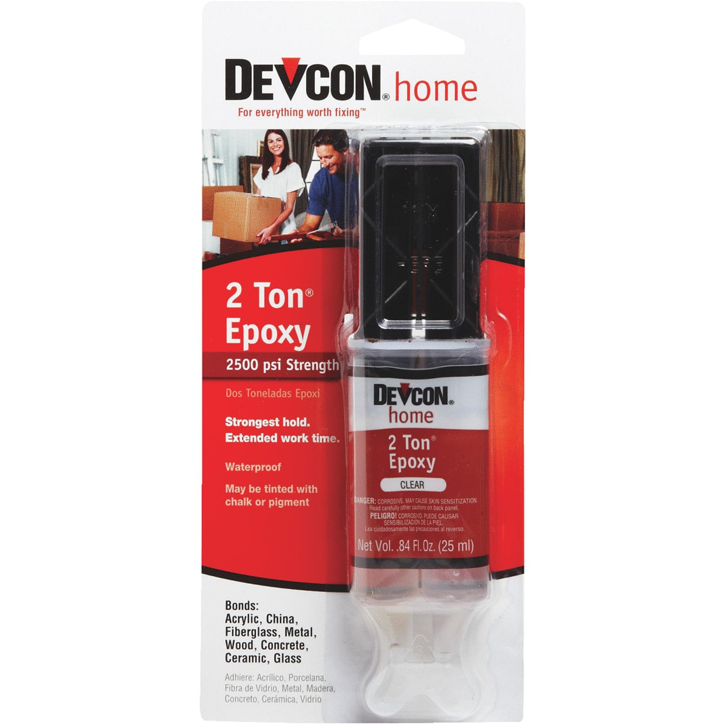 DEVCON-EPOXY-2 TON-CLEAR-