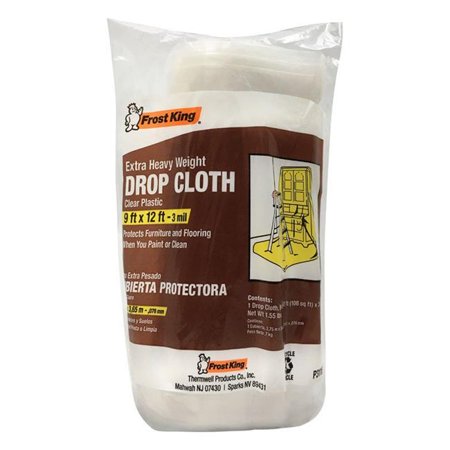 DROP CLOTH 9'X 12'X 3 MIL