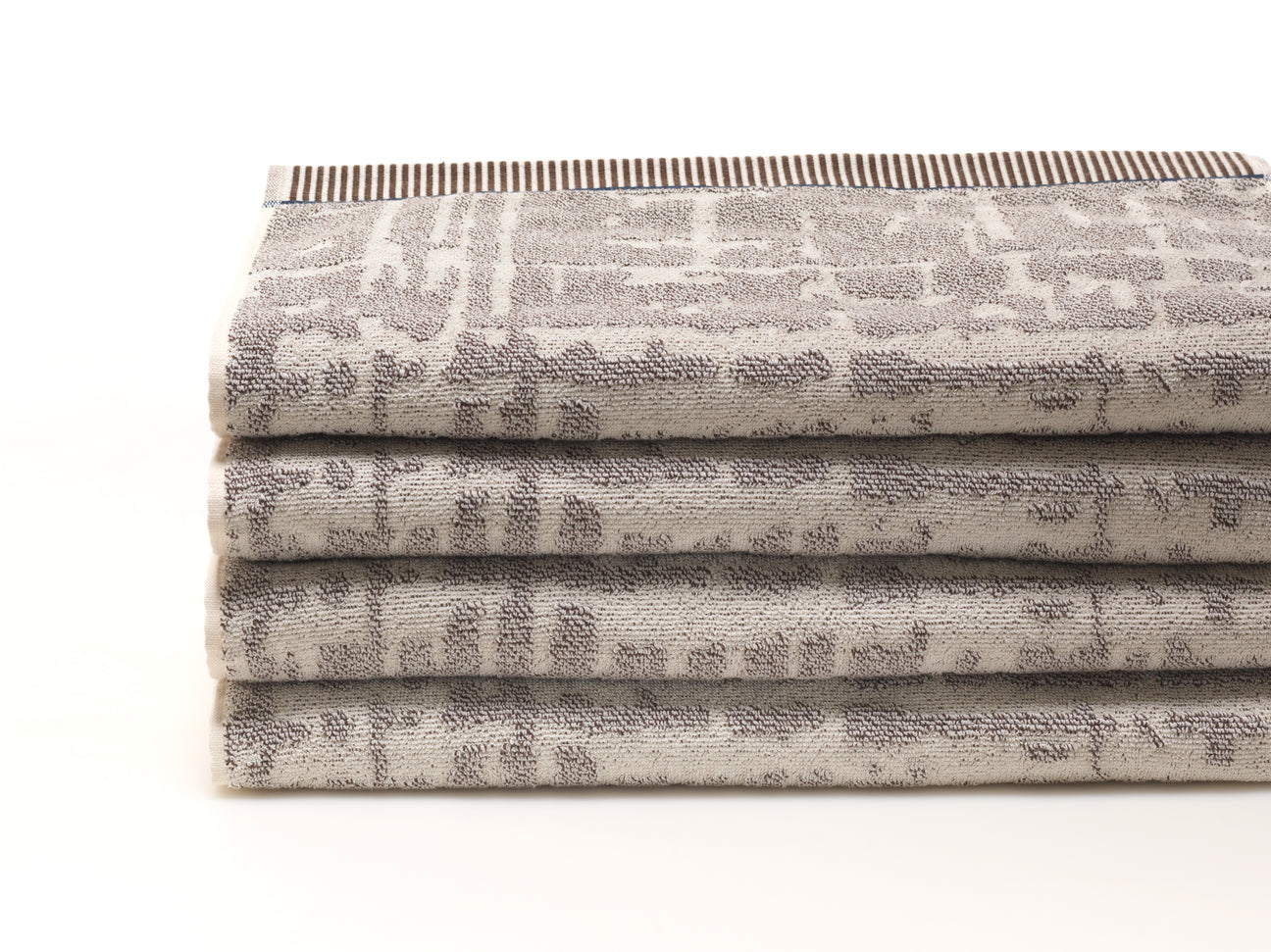 Dubai Hand Towel Brown/Ivory