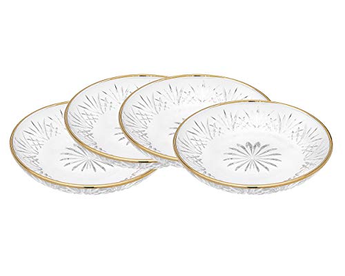 Dublin Gold Band Desert Plates 1