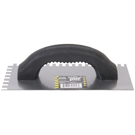ECONOMY TROWEL 1/4" X 3/8" SQUARE NOTCH 9" X 4" (9