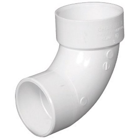 ELBOW 90 PVC DWV2"STREET