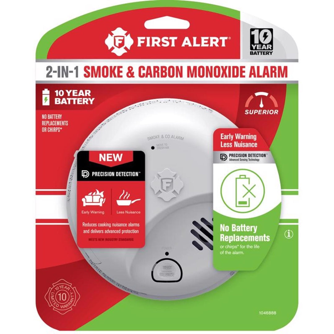 First Alert 2 In 1 Smoke & Carbon Monoxide Alarm 1