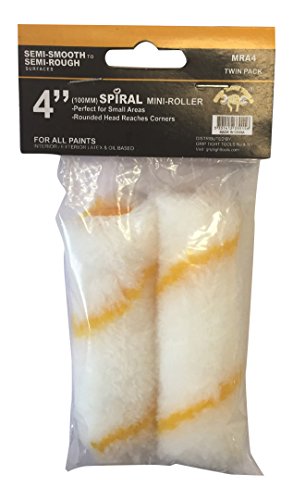 Grip Tight 4'' Fabric Mini Roller 2 Pk.