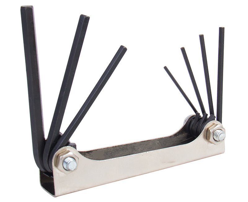 HEX KEY SET 7 PIECE FOLDING 1.5MM - 6MM