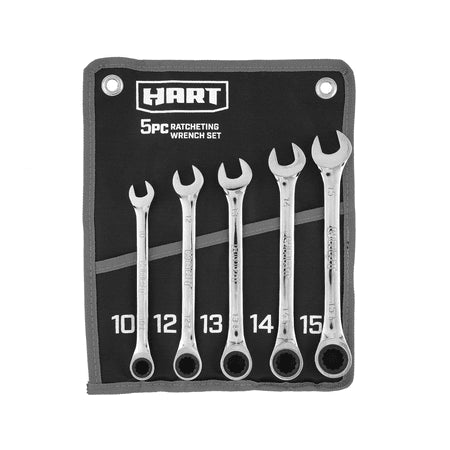 Hart 5 Pc. Ratcheting Set (MM)