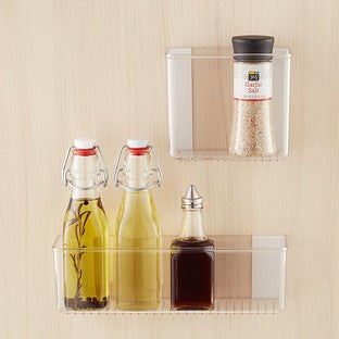 IDESIGN™ Adhesive Organizer Bin Clear
