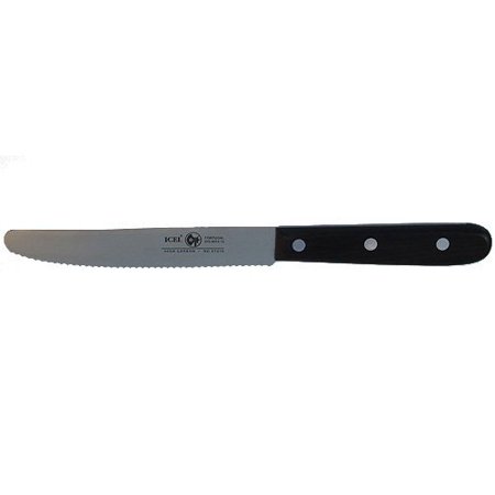 Icel Wood Handle SerratedRound