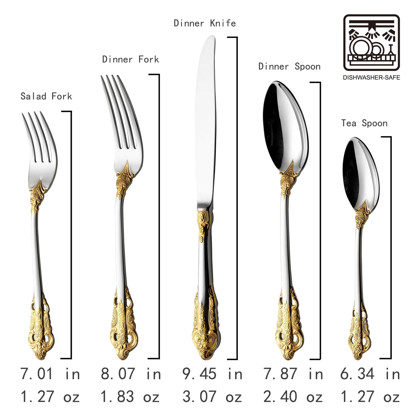 Joseph Sedge (Barque) Design 20 Pc Flatware Set 9