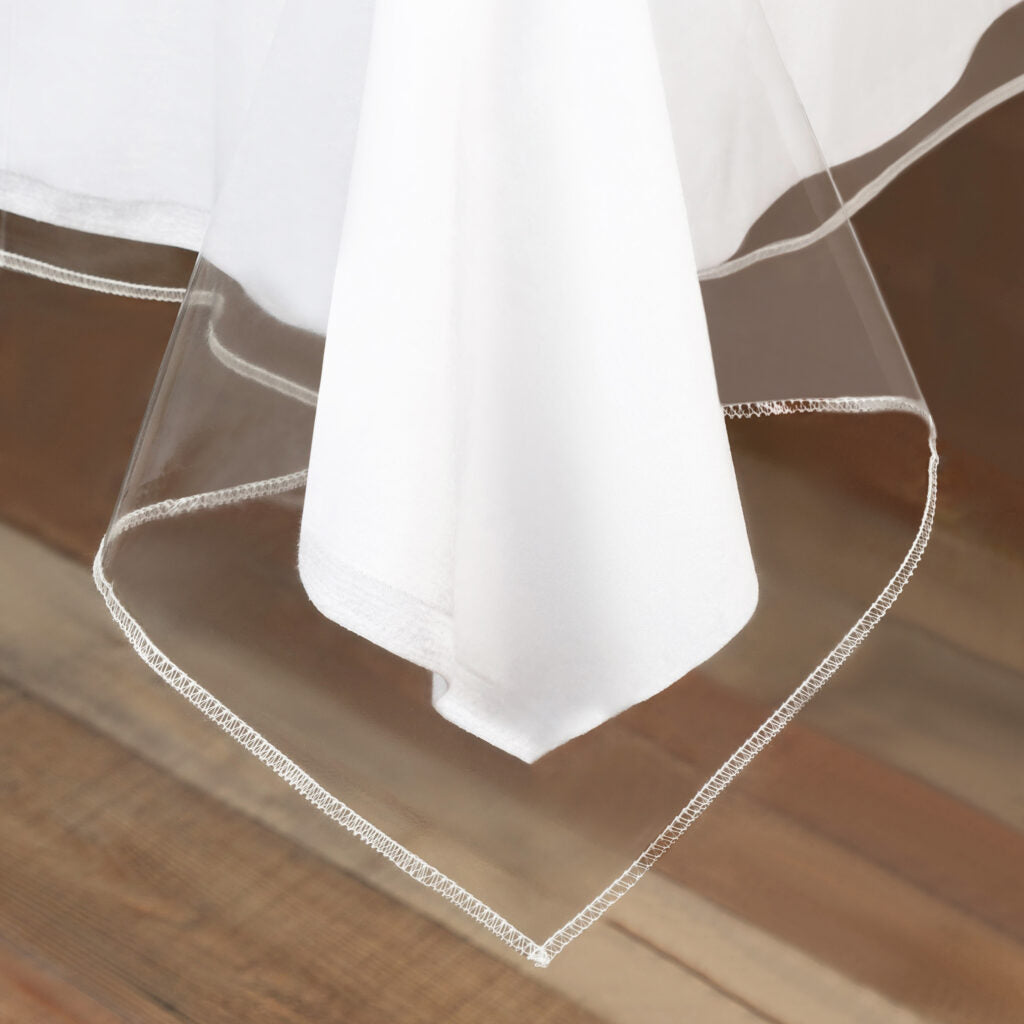 K&C Clear Table Cloth Protector 70'' X 90'' KFP 1
