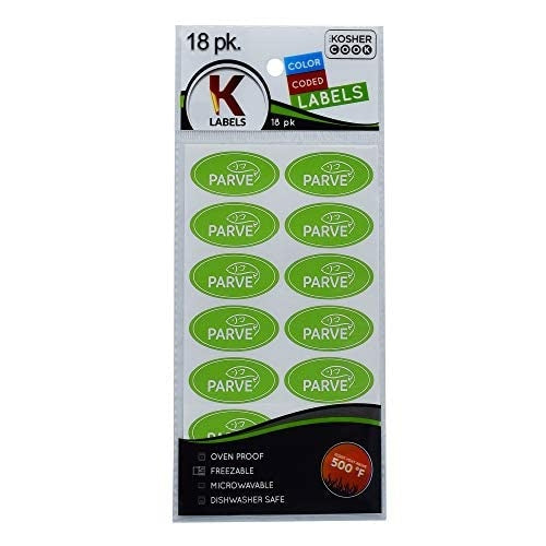 Kosher Labels18PK. - Pareve 1